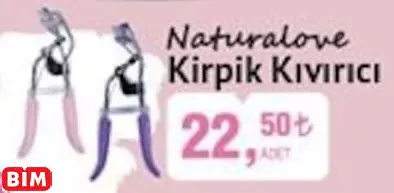 NATURALOVE KİRPİK KIVIRICI